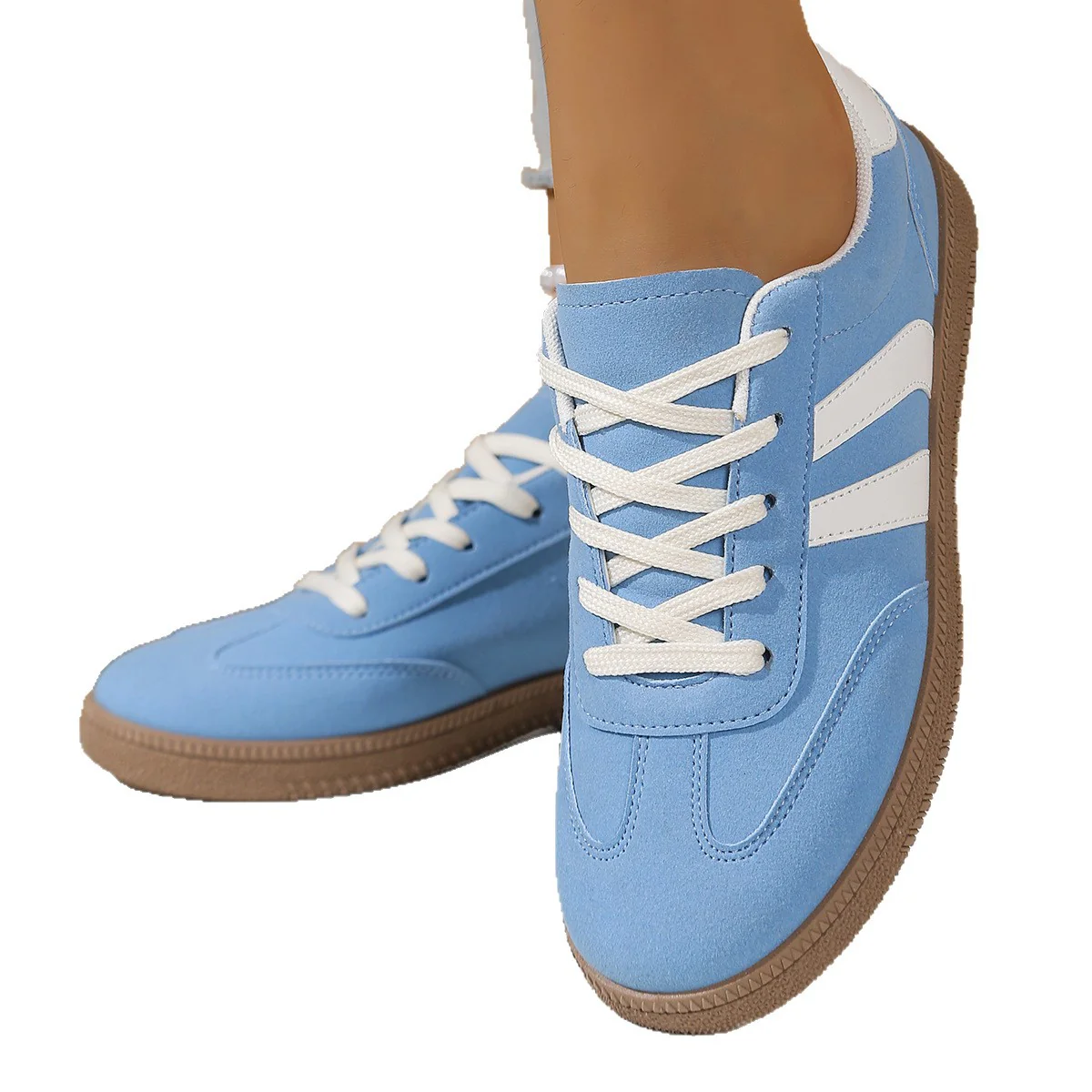 Damen Sportliche Sneaker mit atmungsaktiver Obermaterialkombination Heidi Mode - Image 5