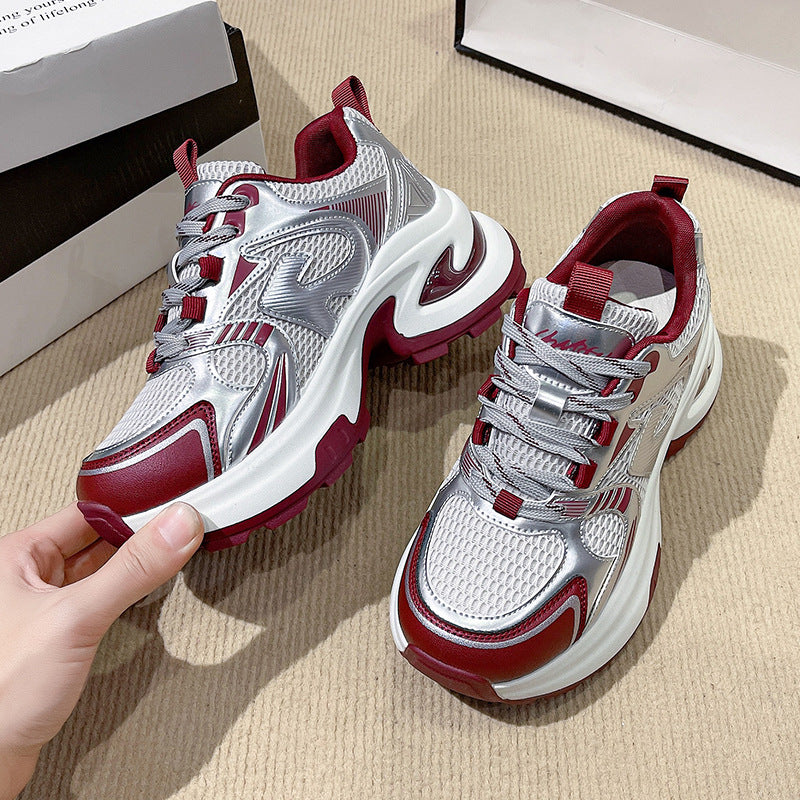 Damen Sportliche Sneaker mit atmungsaktiver Optimierung und modischem Design Heidi Mode - Image 3
