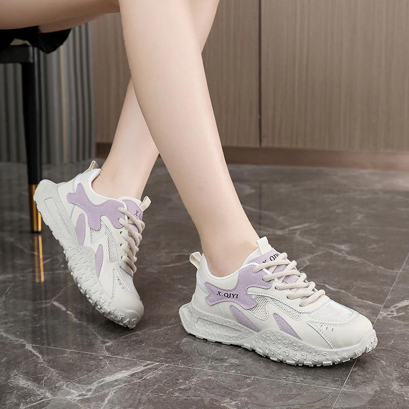Damen Sportliche Sneaker mit dämpfendem Komfort und atmungsaktivem Obermaterial Heidi Mode - Image 3