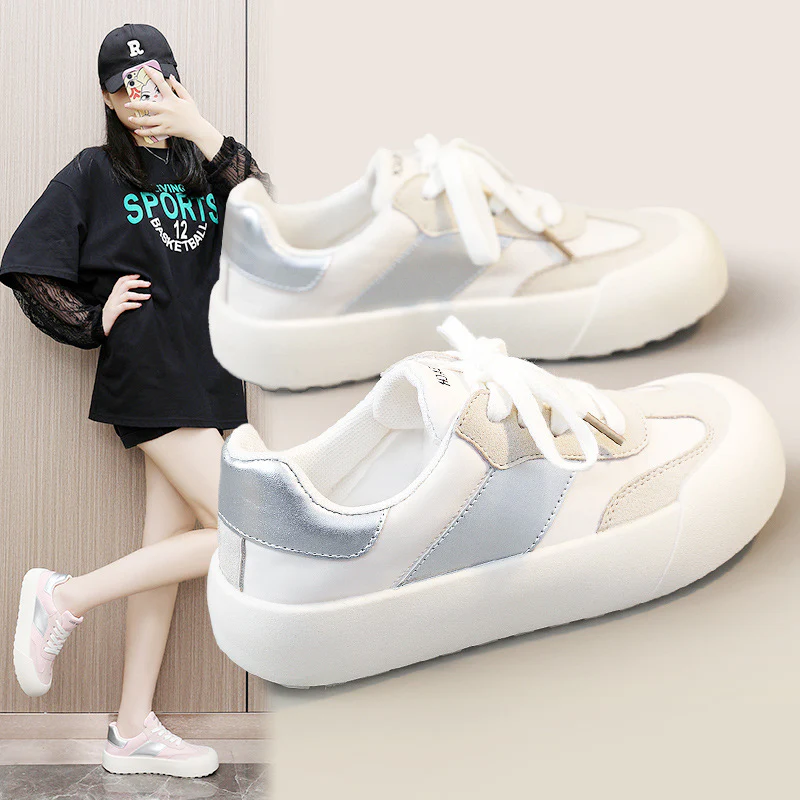 Damen Sportliche Sneaker mit dämpfendem Sohlenprofil und atmungsaktivem Obermaterial Heidi Mode