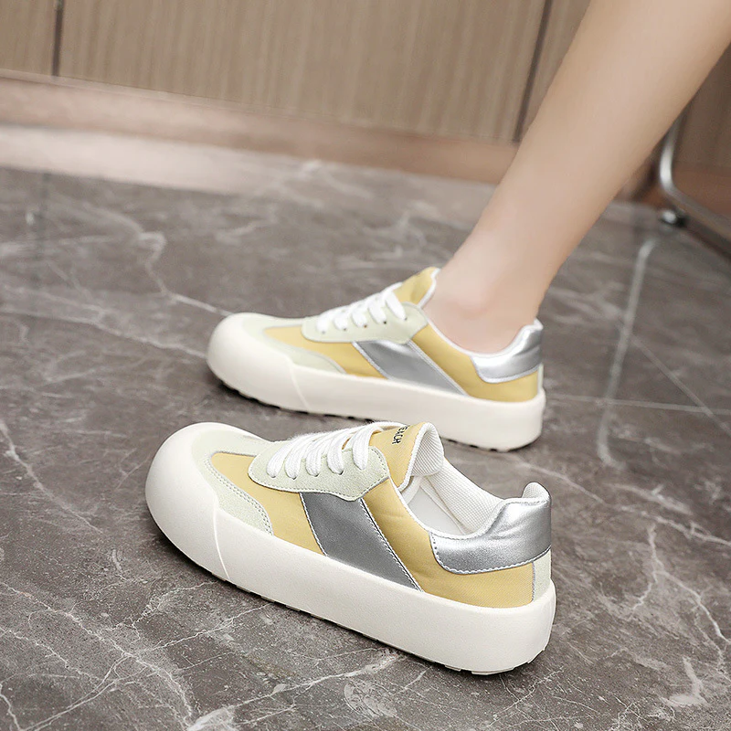 Damen Sportliche Sneaker mit dämpfendem Sohlenprofil und atmungsaktivem Obermaterial Heidi Mode - Image 3
