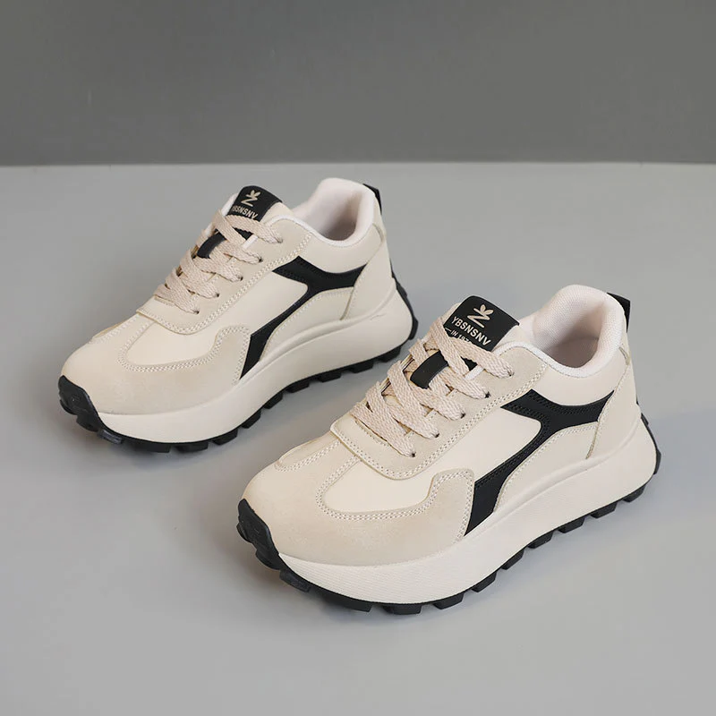 Damen Sportliche Sneaker mit dämpfendem Sohlenprofil und atmungsaktiver Oberflächenstruktur Heidi Mode - Image 2