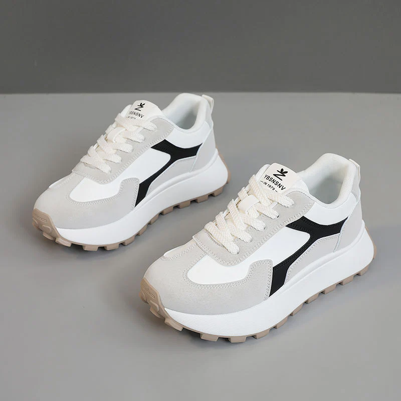 Damen Sportliche Sneaker mit dämpfendem Sohlenprofil und atmungsaktiver Oberflächenstruktur Heidi Mode - Image 6
