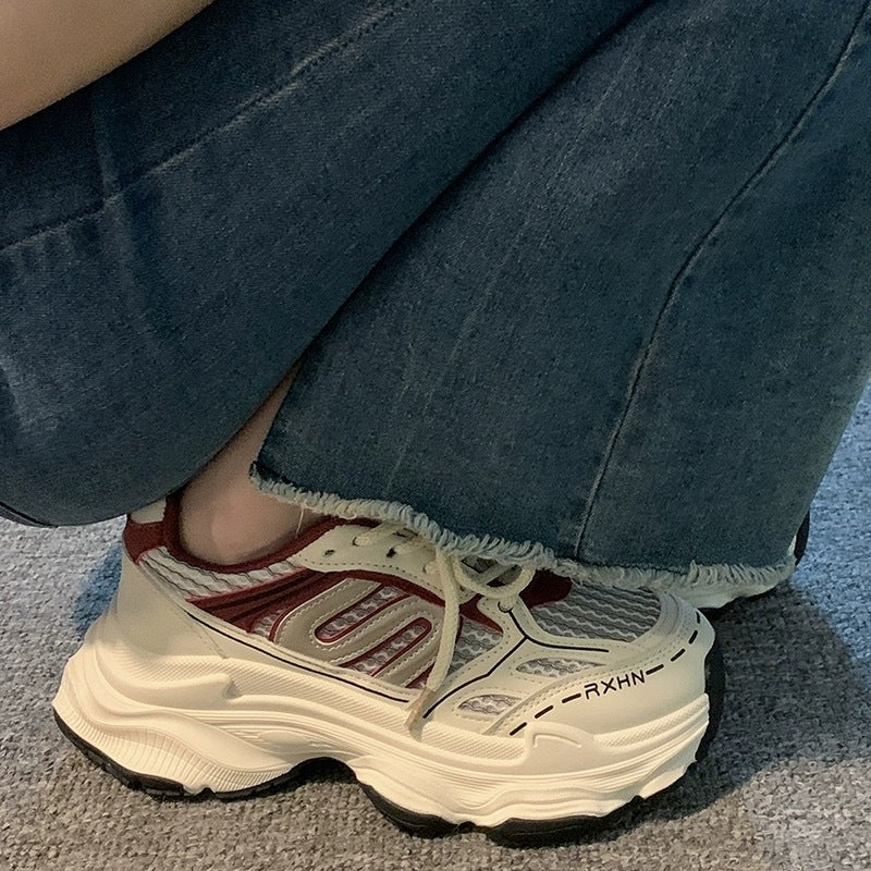 Damen Sportliche Sneaker mit dämpfendem Sohlenprofil und innovativem Mesh-Obermaterial Heidi Mode - Image 4