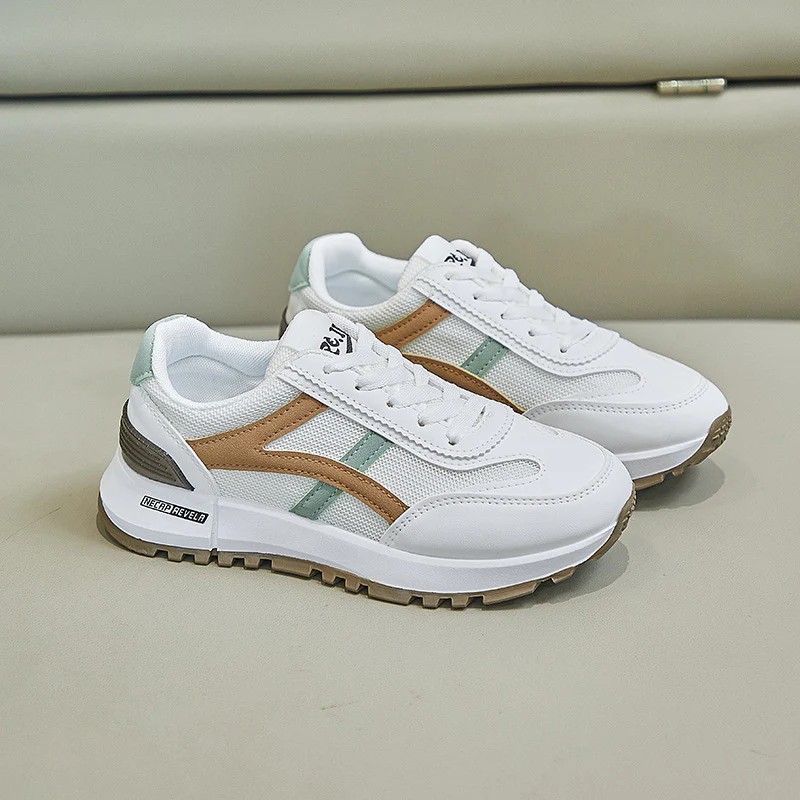 Damen Sportliche Sneaker mit dämpfendem Sohlenprofil und modernem Design Heidi Mode - Image 6
