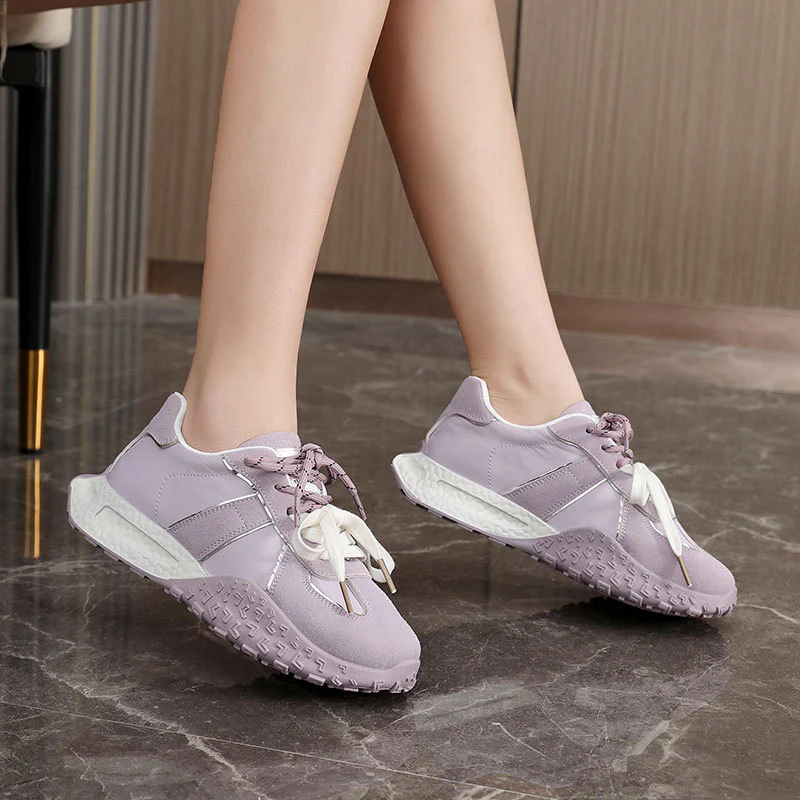Damen sportliche Sneaker mit dämpfenden Eigenschaften und atmungsaktiver Obermaterialstruktur Heidi Mode - Image 4
