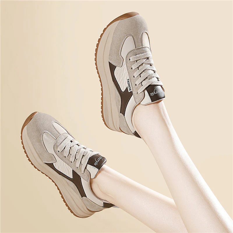 Damen Sportliche Sneaker mit dämpfender Laufsohle und atmungsaktiver Oberfläche Heidi Mode - Image 6