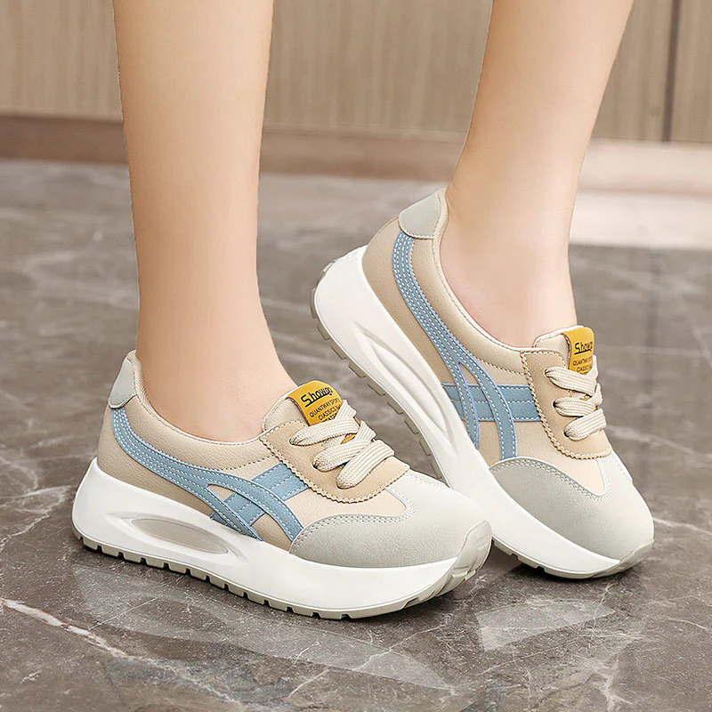 Damen Sportliche Sneaker mit dämpfender Sohle und modernem Design Heidi Mode - Image 4