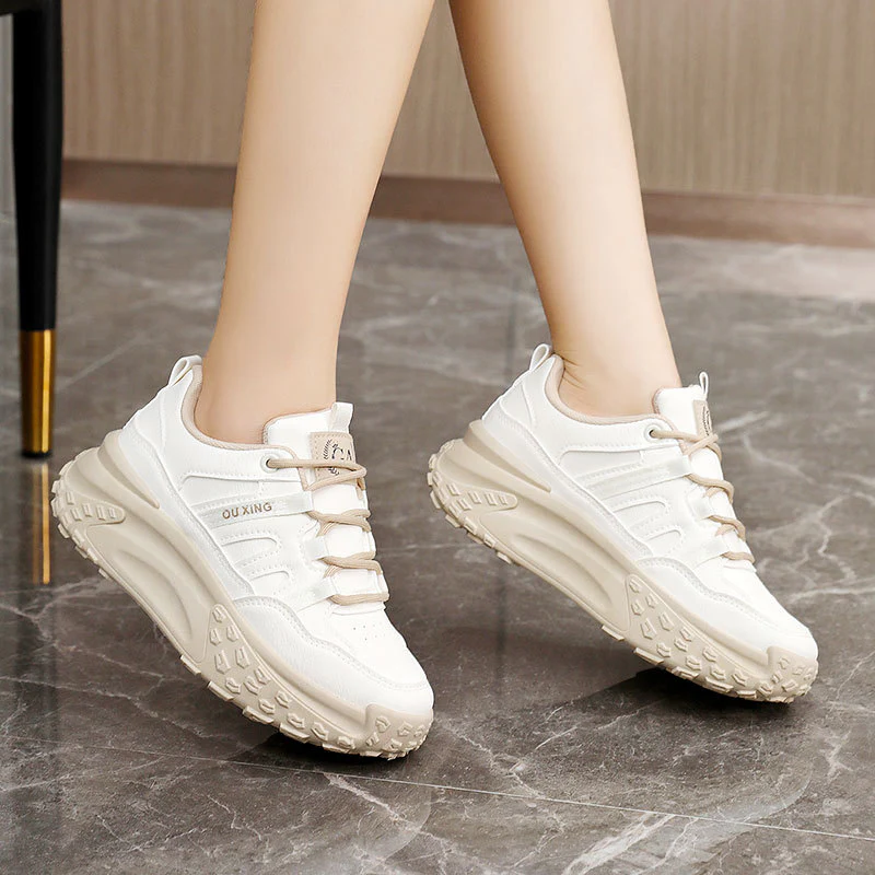 Damen Sportliche Sneaker mit dämpfender und atmungsaktiver Mesh-Oberfläche Heidi Mode - Image 3