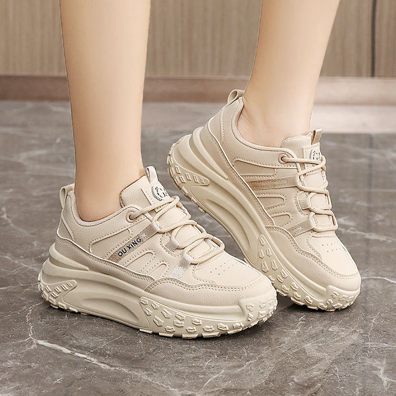 Damen Sportliche Sneaker mit dämpfender und atmungsaktiver Mesh-Oberfläche Heidi Mode - Image 4