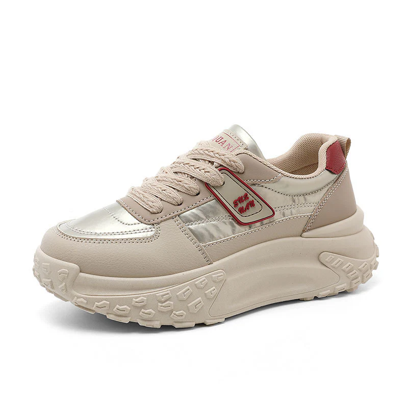 Damen Sportliche Sneaker mit dämpfender und rutschfester Laufsohle Heidi Mode