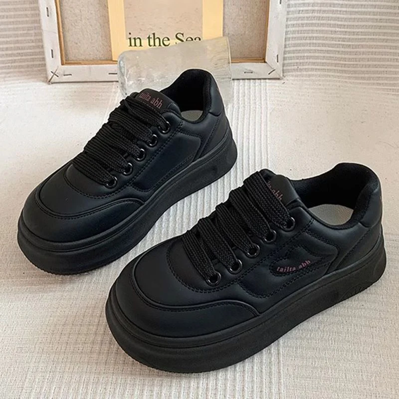 Damen Sportliche Sneaker mit dicker Laufsohle und komfortabler Dämpfung Heidi Mode - Image 2