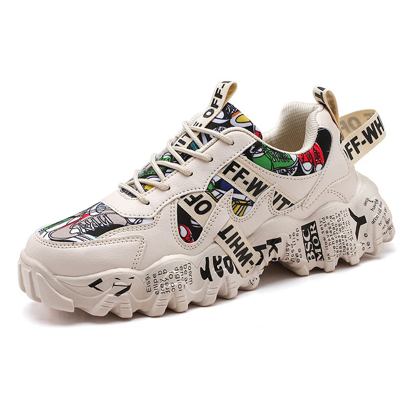 Damen Sportliche Sneaker mit einzigartigem Print-Design Heidi Mode - Image 5