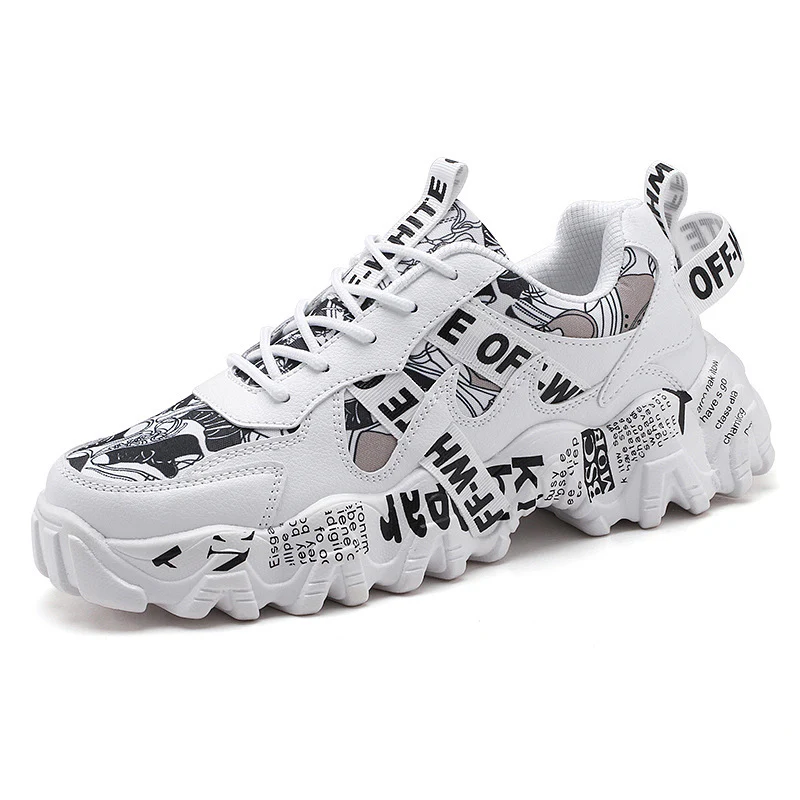Damen Sportliche Sneaker mit einzigartigem Print-Design Heidi Mode - Image 6