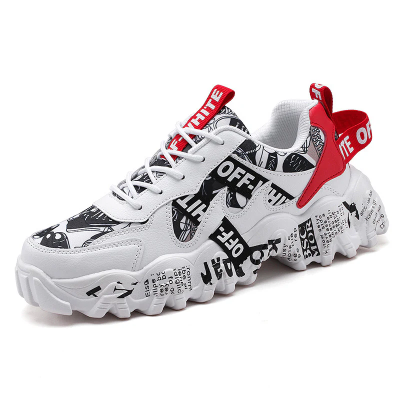 Damen Sportliche Sneaker mit einzigartigem Print-Design Heidi Mode - Image 8