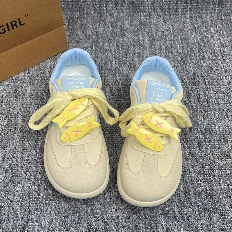 Damen Sportliche Sneaker mit einzigartigem Tiermotiv und elastischer Schnürung Heidi Mode - Image 2