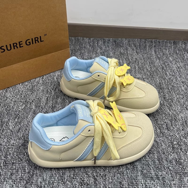 Damen Sportliche Sneaker mit einzigartigem Tiermotiv und elastischer Schnürung Heidi Mode - Image 4