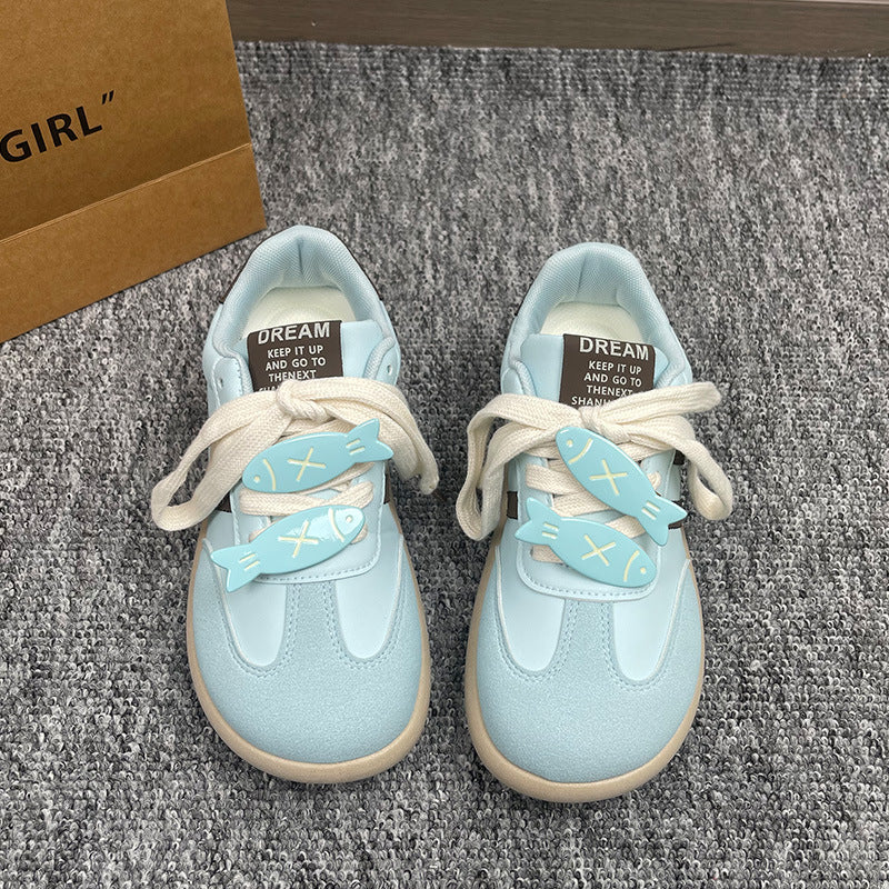 Damen Sportliche Sneaker mit einzigartigem Tiermotiv und elastischer Schnürung Heidi Mode - Image 6