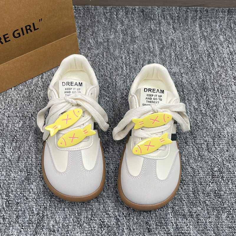 Damen Sportliche Sneaker mit einzigartigem Tiermotiv und elastischer Schnürung Heidi Mode - Image 8