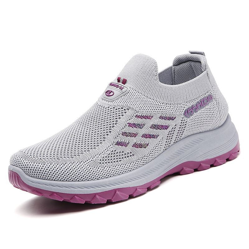 Damen Sportliche Sneaker mit elastischem Mesh-Obermaterial und dämpfender Sohle Heidi Mode - Image 5