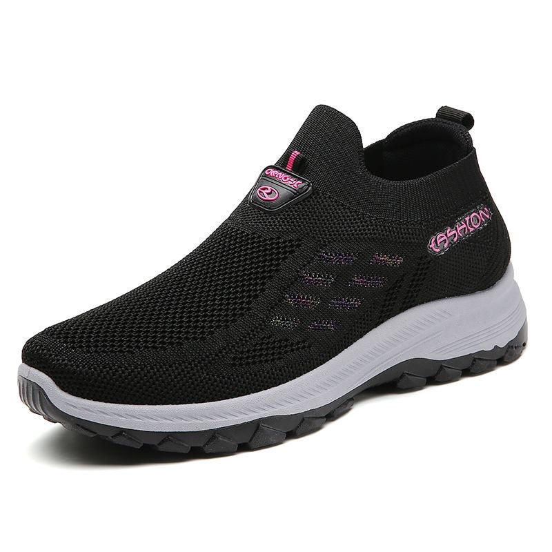 Damen Sportliche Sneaker mit elastischem Mesh-Obermaterial und dämpfender Sohle Heidi Mode - Image 6
