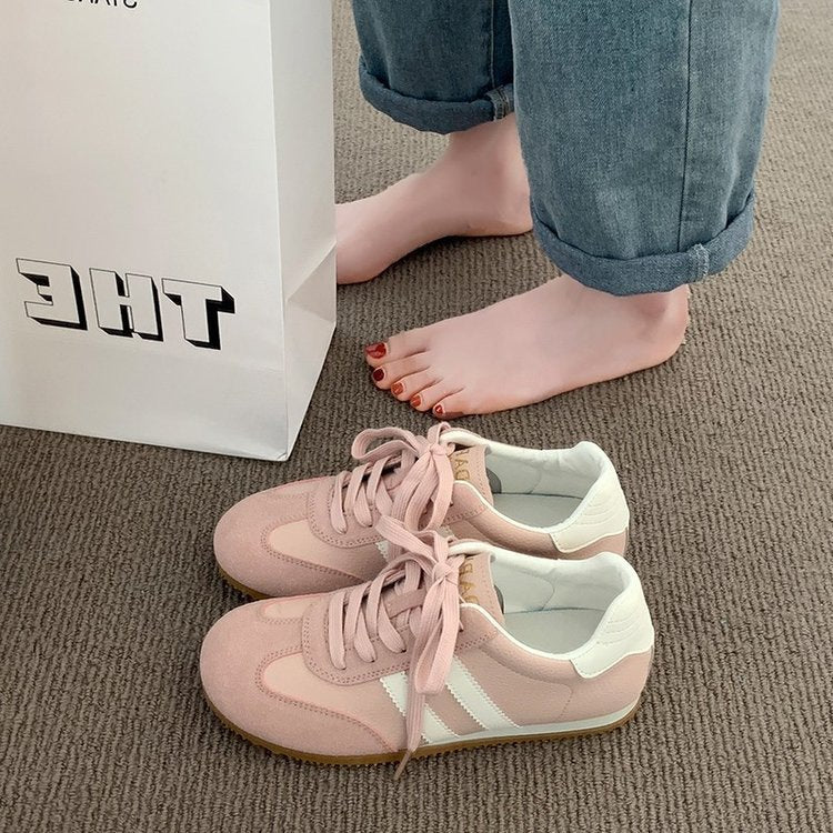 Damen Sportliche Sneaker mit elastischem Schnürsystem und rutschfester Sohle Heidi Mode - Image 3