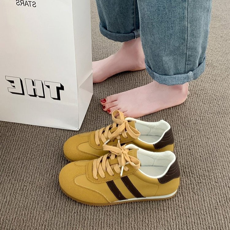 Damen Sportliche Sneaker mit elastischem Schnürsystem und rutschfester Sohle Heidi Mode - Image 4
