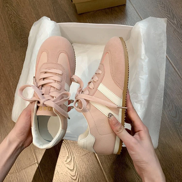 Damen Sportliche Sneaker mit elastischem Schnürsystem und rutschfester Sohle Heidi Mode - Image 8