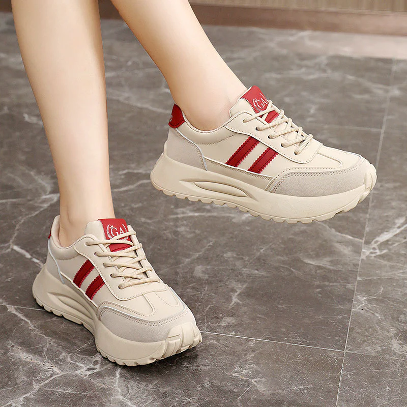 Damen sportliche Sneaker mit ergonomischem dämpfenden Sohlenprofil Heidi Mode - Image 3
