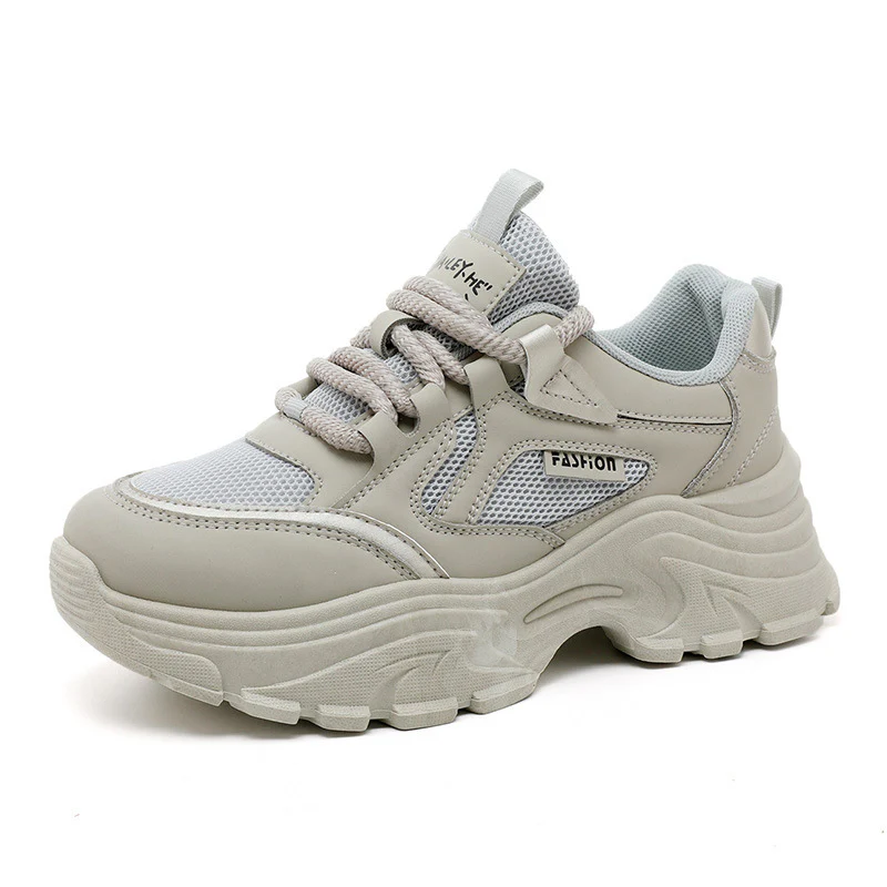 Damen Sportliche Sneaker mit ergonomischer Dämpfung und atmungsaktiver Mesh-Oberfläche Heidi Mode - Image 5