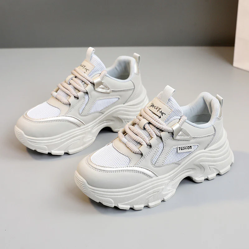 Damen Sportliche Sneaker mit ergonomischer Dämpfung und atmungsaktiver Mesh-Oberfläche Heidi Mode - Image 6