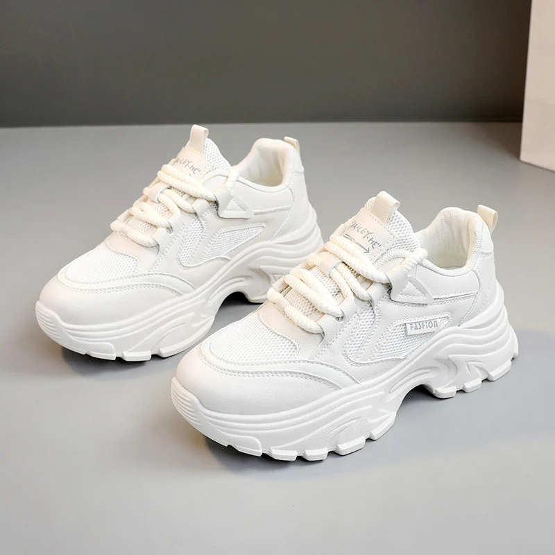 Damen Sportliche Sneaker mit ergonomischer Dämpfung und atmungsaktiver Mesh-Oberfläche Heidi Mode - Image 8