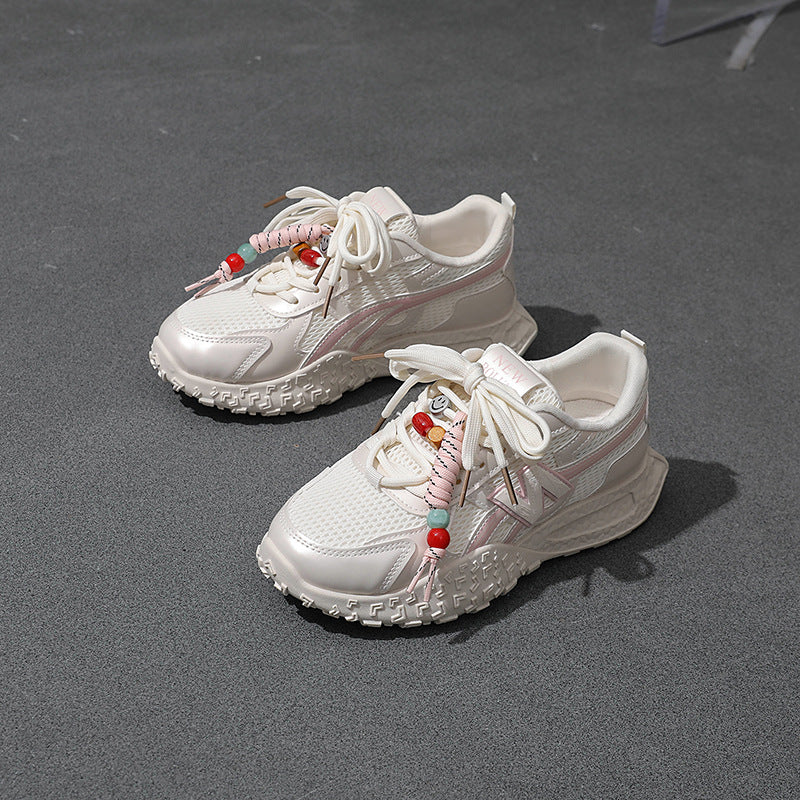 Damen Sportliche Sneaker mit flexibler Laufsohle und atmungsaktiver Netzstruktur Heidi Mode - Image 2