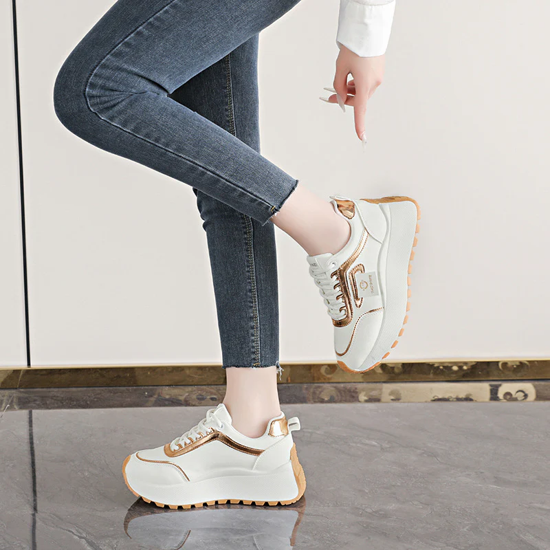 Damen Sportliche Sneaker mit futuristischem Design und gepolstertem Komfort Heidi Mode - Image 4