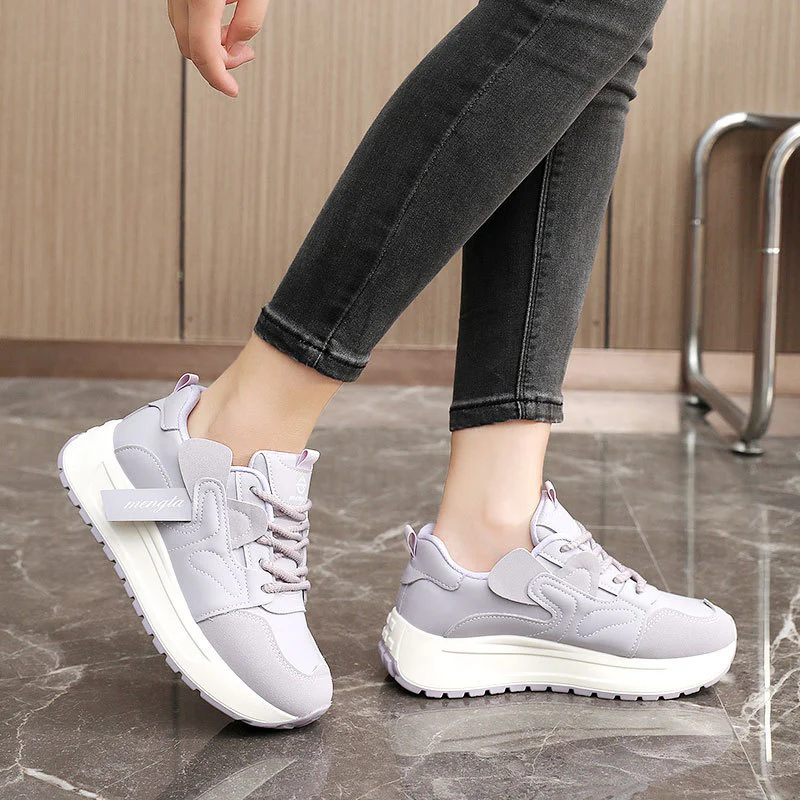 Damen Sportliche Sneaker mit gepolstertem Komfort und rutschfester Sohle Heidi Mode - Image 3