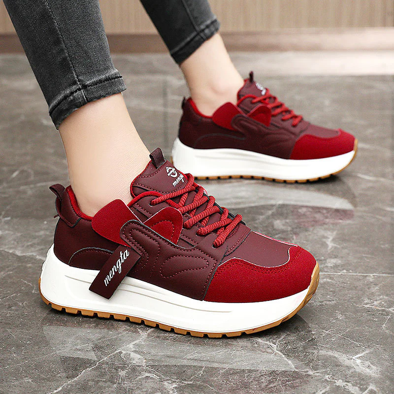 Damen Sportliche Sneaker mit gepolstertem Komfort und rutschfester Sohle Heidi Mode - Image 4