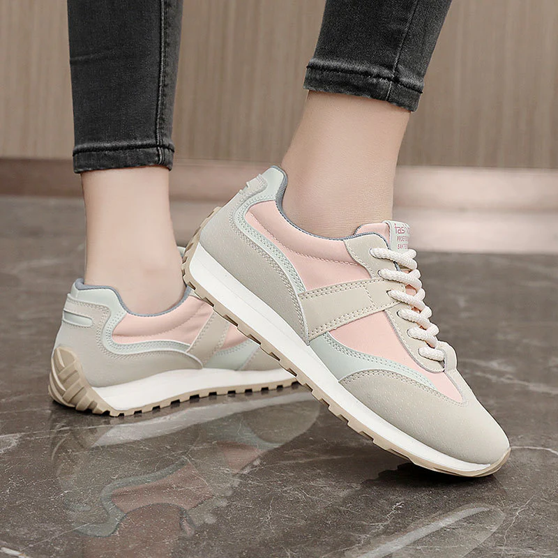 Damen Sportliche Sneaker mit gepolsterter Innensohle und atmungsaktiver Obermaterialstruktur Heidi Mode - Image 3