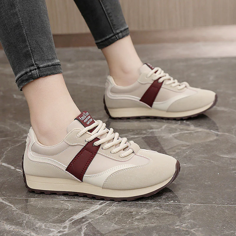 Damen Sportliche Sneaker mit gepolsterter Innensohle und atmungsaktiver Obermaterialstruktur Heidi Mode - Image 4