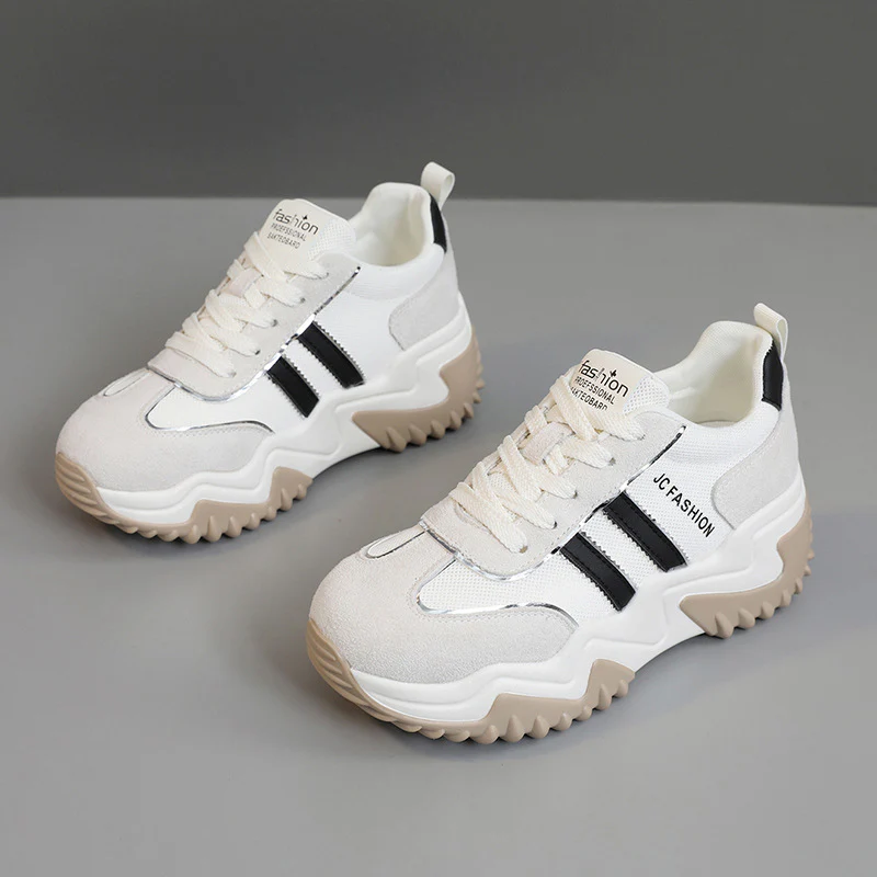 Damen Sportliche Sneaker mit hochdämpfendem Profil und atmungsaktivem Obermaterial Heidi Mode - Image 2