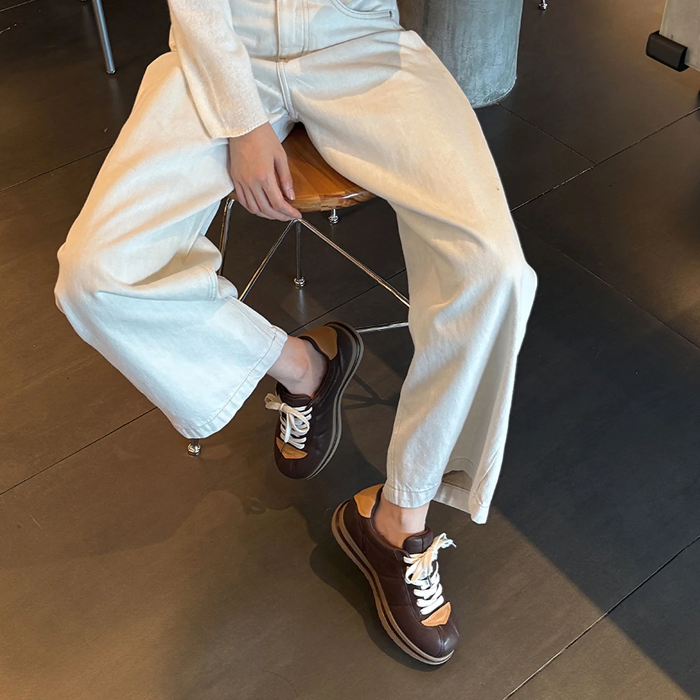 Damen Sportliche Sneaker mit hohem Komfort und stylischem Obermaterial Heidi Mode - Image 3