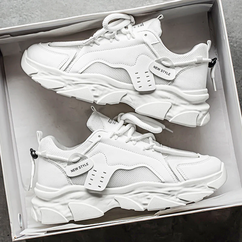 Damen Sportliche Sneaker mit innovativem Sohlenprofil und atmungsaktiver Obermaterialzusammensetzung Heidi Mode - Image 4