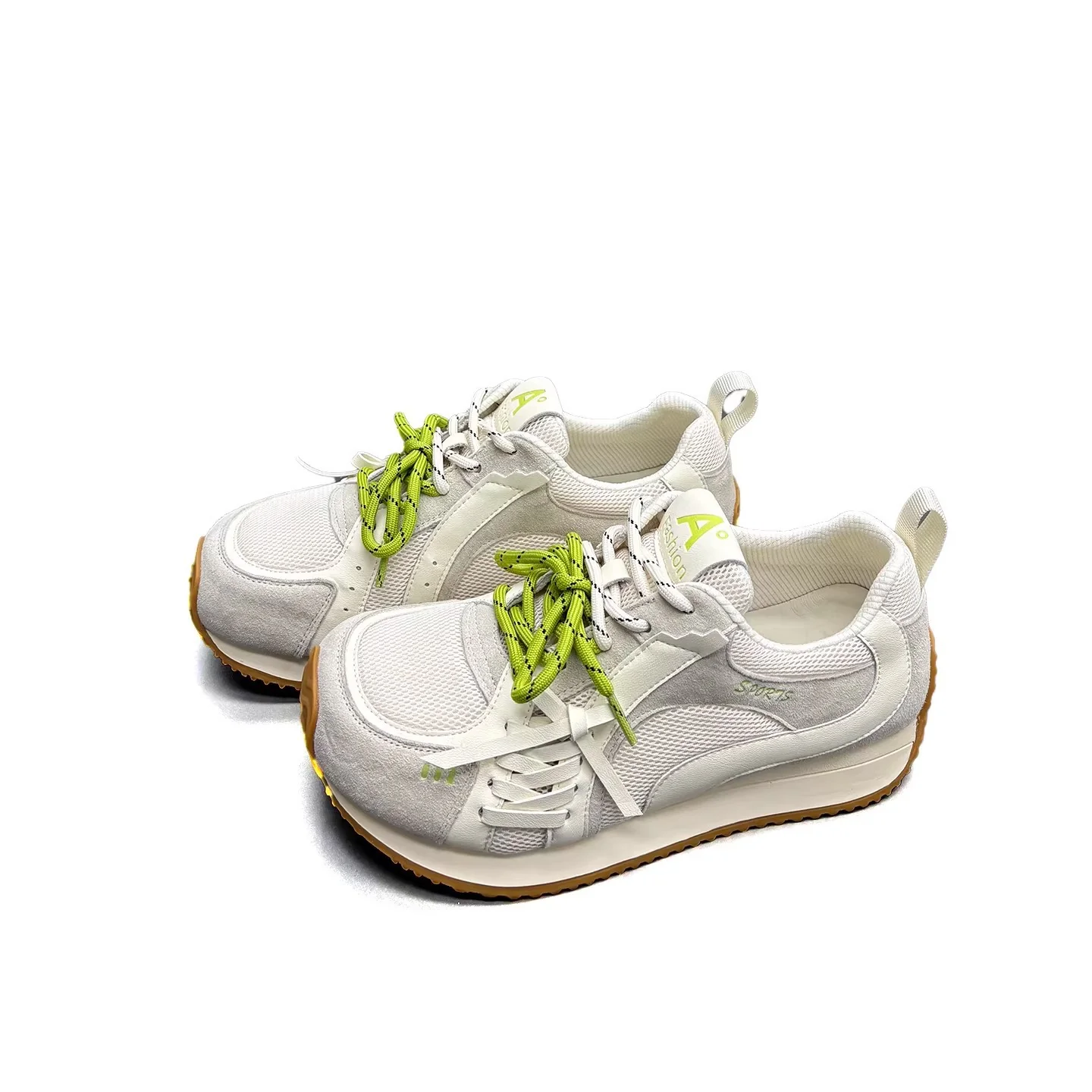 Damen Sportliche Sneaker mit innovativer Schnürtechnologie und atmungsaktiver Obermaterialkombination Heidi Mode - Image 5