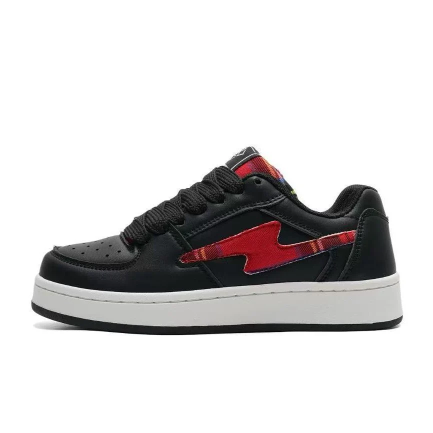Damen Sportliche Sneaker mit kariertem Detail und rutschfester Sohle Heidi Mode - Image 5
