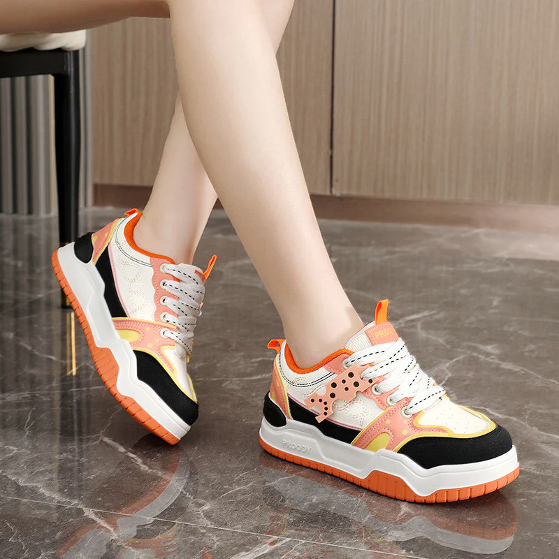 Damen Sportliche Sneaker mit komfortabler Dämpfung und atmungsaktiver Obermaterialstruktur Heidi Mode - Image 3
