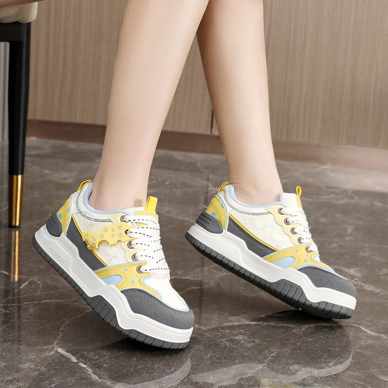 Damen Sportliche Sneaker mit komfortabler Dämpfung und atmungsaktiver Obermaterialstruktur Heidi Mode - Image 4
