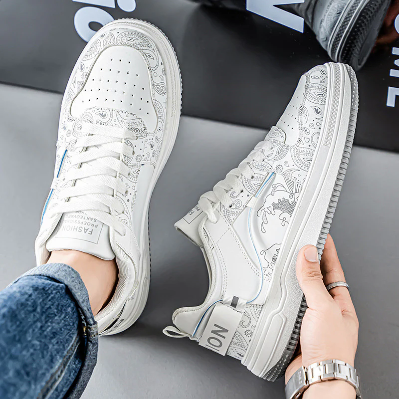 Damen Sportliche Sneaker mit kreativem Design und luftiger Netz-Oberfläche Heidi Mode - Image 4