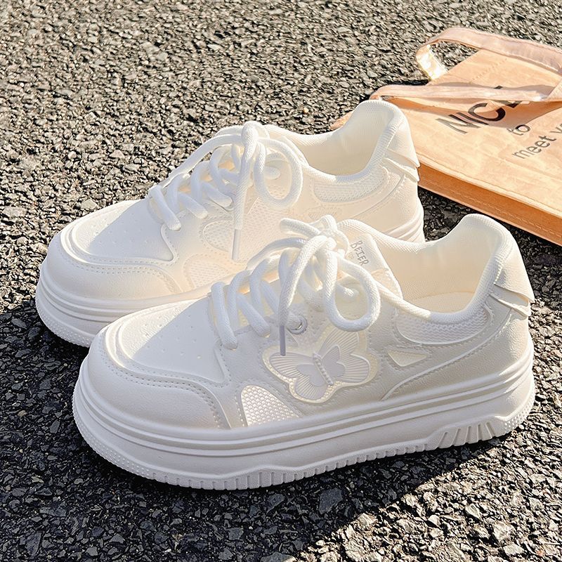 Damen Sportliche Sneaker mit luftdurchlässigem Obermaterial und stabiler Plateausohle Heidi Mode - Image 6