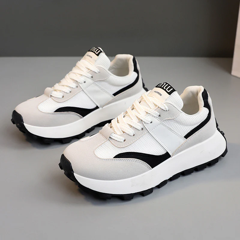 Damen Sportliche Sneaker mit luftiger Mesh-Oberfläche und rutschfester Sohle Heidi Mode - Image 2
