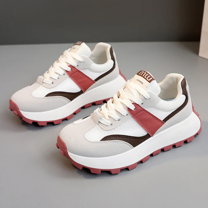 Damen Sportliche Sneaker mit luftiger Mesh-Oberfläche und rutschfester Sohle Heidi Mode - Image 6