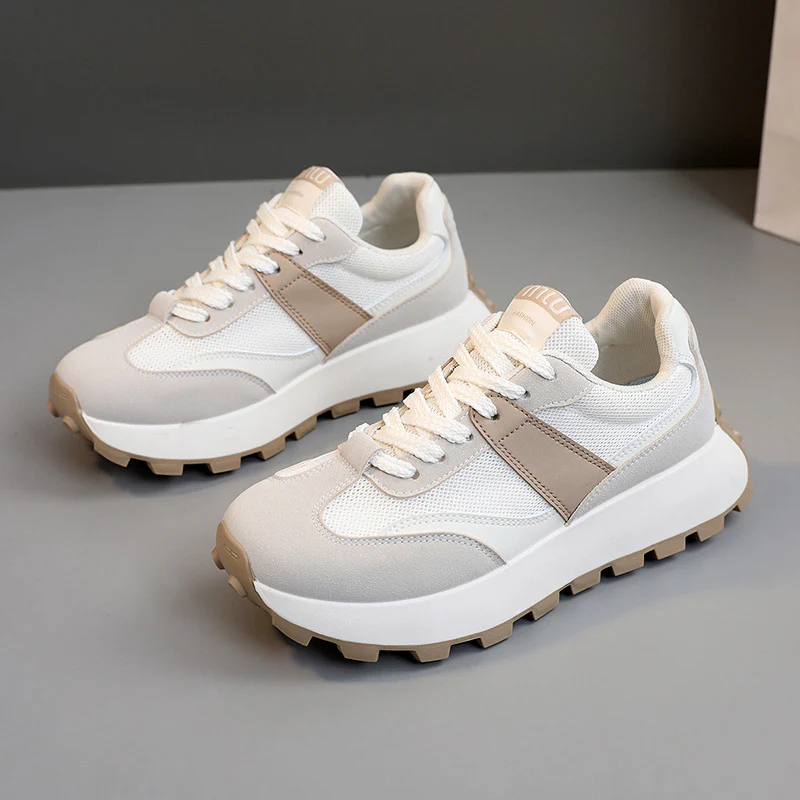 Damen Sportliche Sneaker mit luftiger Mesh-Oberfläche und rutschfester Sohle Heidi Mode - Image 7